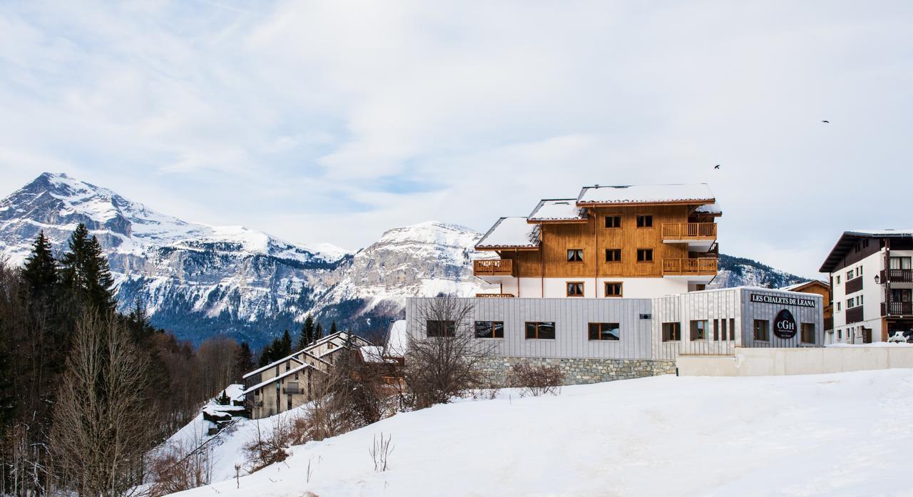 CGH Résidences&Spas Les Chalets de Léana Les Carroz d'Arâches Exterior foto